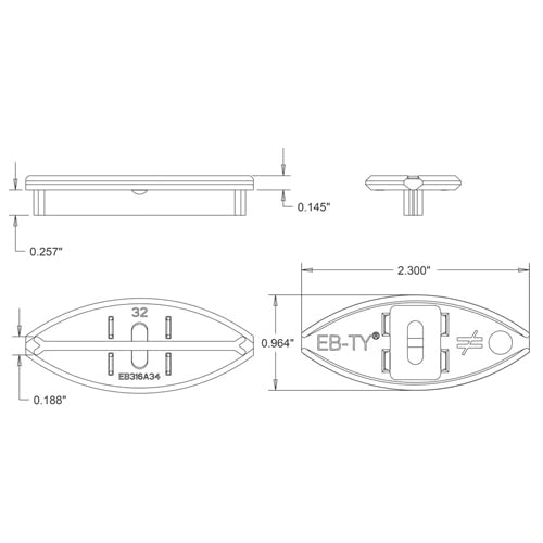 Simpson Strong Tie EB316WDR275#7 by 2-1/4" EBTY 305 3/16" Deck Fastening Kit (275 Piece)