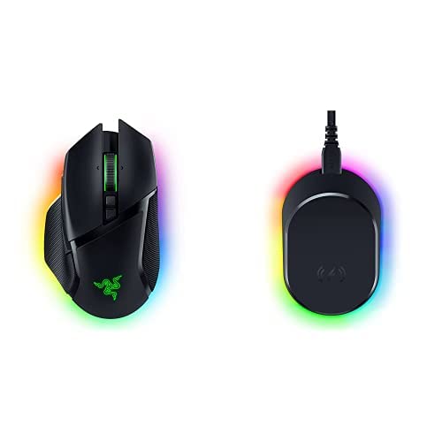 Razer Basilisk V3 Pro Customizable Wireless Gaming Mouse + Mouse Dock Pro Bundle Combi