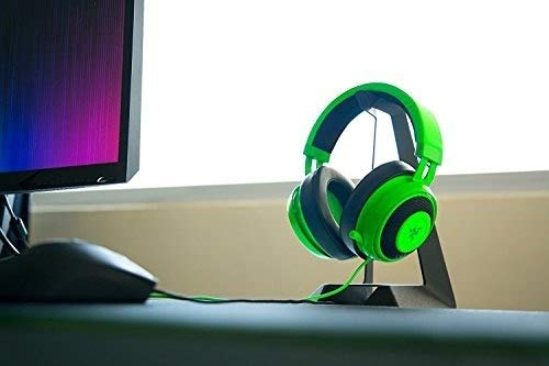 Razer Kraken Pro V2: Lightweight Aluminum Headband - Retractable Mic - in-Line Remote - Gaming Headset Works with PC, PS4, Xbox One, Switch, & Mobile Devices - Green Kraken Pro V2 - Green