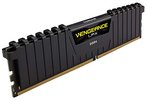 Corsair CMK32GX4M4A2666C16 Vengeance LPX 32GB (4 x 8GB) DDR4 DRAM 2666MHz (PC4-21300) C16 memory kit for DDR4 Systems