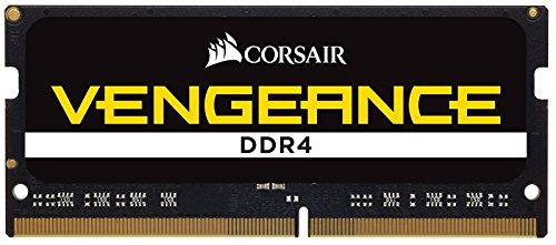 Corsair Vengeance Performance SODIMM Memory 32GB (2x16GB) DDR4 2933MHz CL19 Unbuffered for 8th Generation or Newer Intel Core™ i7, and AMD Ryzen 4000 Series Notebooks