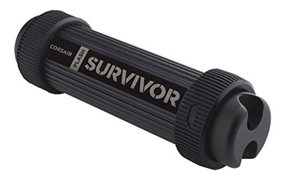 Corsair Flash Survivor Stealth 128GB USB 3.0 Flash Drive, Black