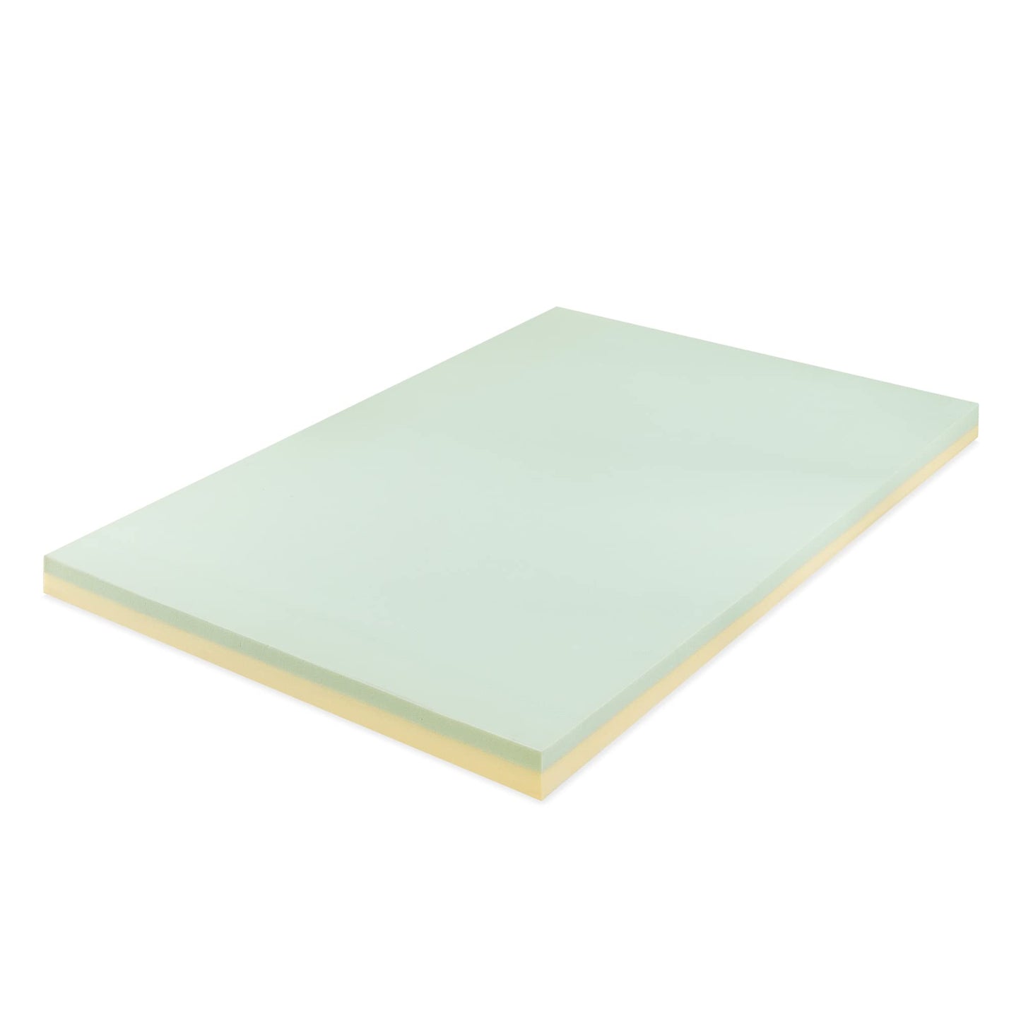 Zinus AZ-GTFT-300Q 3 Inch Green Tea Memory Foam Mattress Topper, Queen