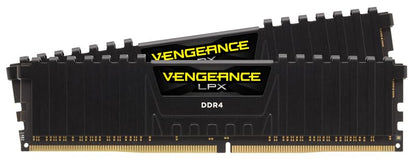 CORSAIR Vengeance LPX 128GB (4x32GB) DDR4 3600 (PC4-28800) C18 1.35V Desktop Memory - Black