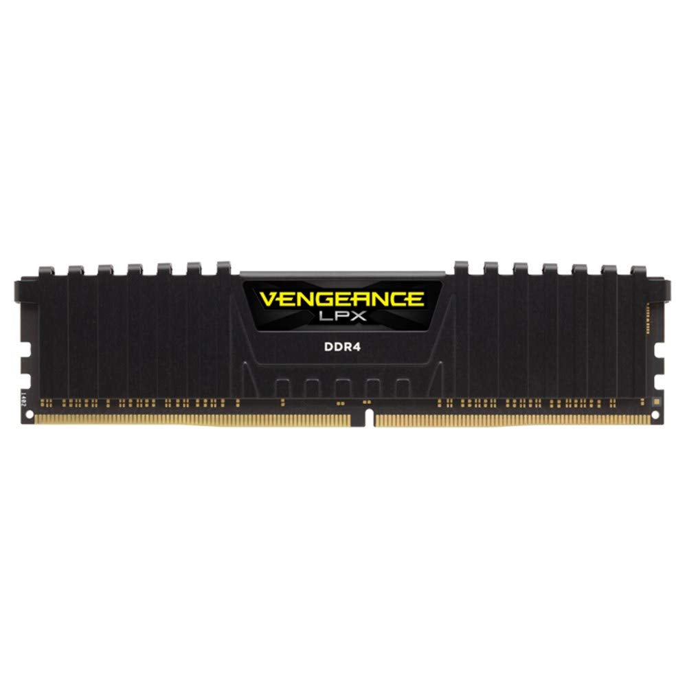 Corsair Vengeance LPX 16GB (1 X 16GB) DDR4 3000 (PC4-24000) C16 Desktop memory - black PC memory CMK16GX4M1D3000C16