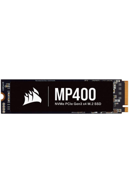 Corsair MP400 2TB M.2 NVMe PCIe x4 Gen3 SSD (Sequential Read Speeds of up to 3,480 MB/s, Write Speeds of up to 3,000 MB/s, High-Density 3D QLC NAND) Black MP400 (Gen3)