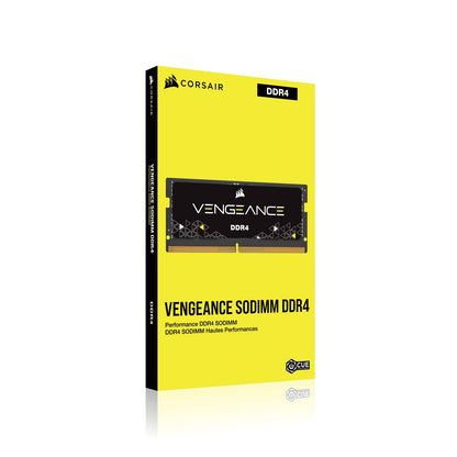 Corsair CMSX8GX4M1A2666C18 Vengeance Performance Memory Kit 8GB (1x8GB) DDR4 2666MHz CL18 Unbuffered SODIMM 2666Mhz C18 (1 x 8GB)