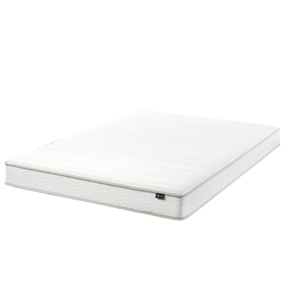 ZINUS 6 Inch Foam and Spring Hybrid Mattress [New Version], Full, Fiberglass Free, Medium Firmness, Durable Support, Certified Safe Foams & Fabric, Mattress in A Box White 6" New Small Box