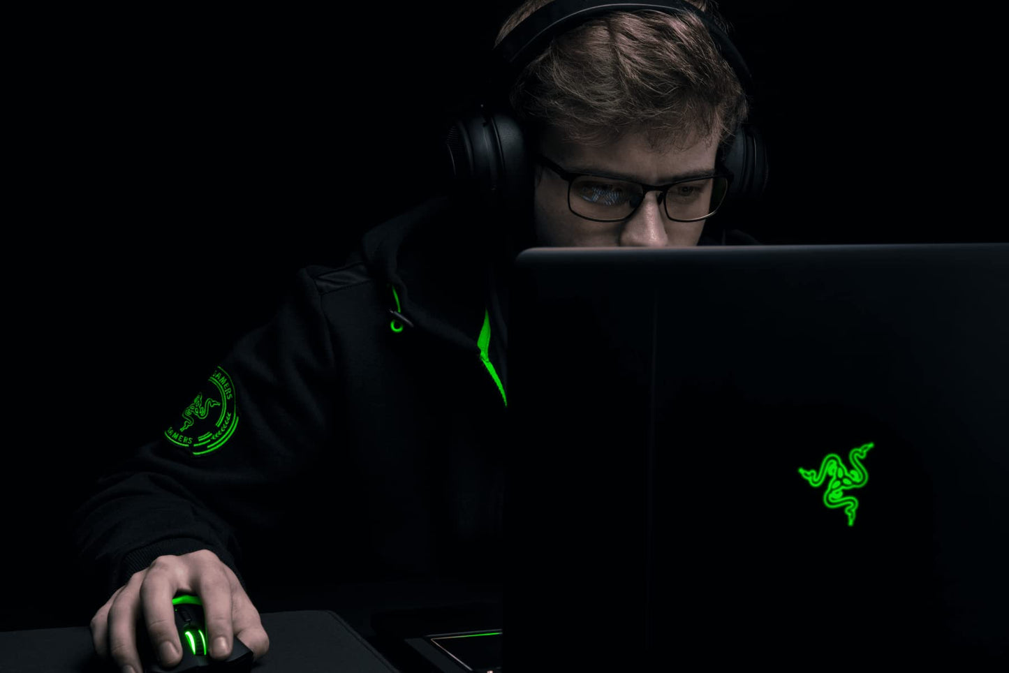 Razer FPS Computer Gaming Glasses - Block Blue Light, Anti-Glare and Minimize Digital Eye Strain