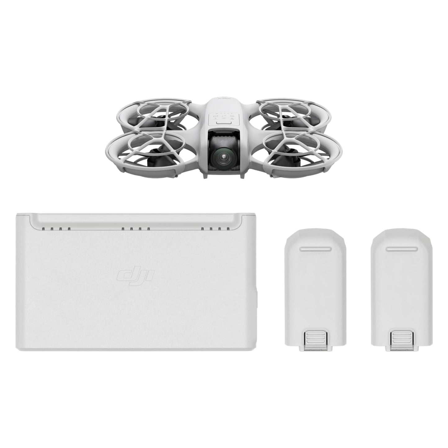 DJI Neo Three-Battery Combo, Mini Drone with 4K UHD Camera for Adults, 135g Self Flying Drone that Follows You, Palm Takeoff, AI Subject Tracking, QuickShots, Stabilized Video (Controller-Free)