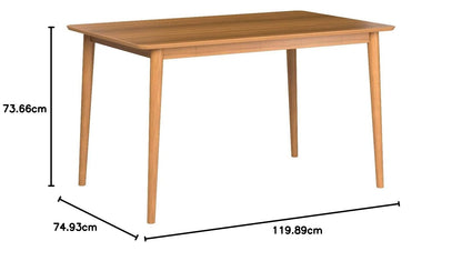 Zinus Mid-Century Modern Wood Dining Table / Natural Traditional