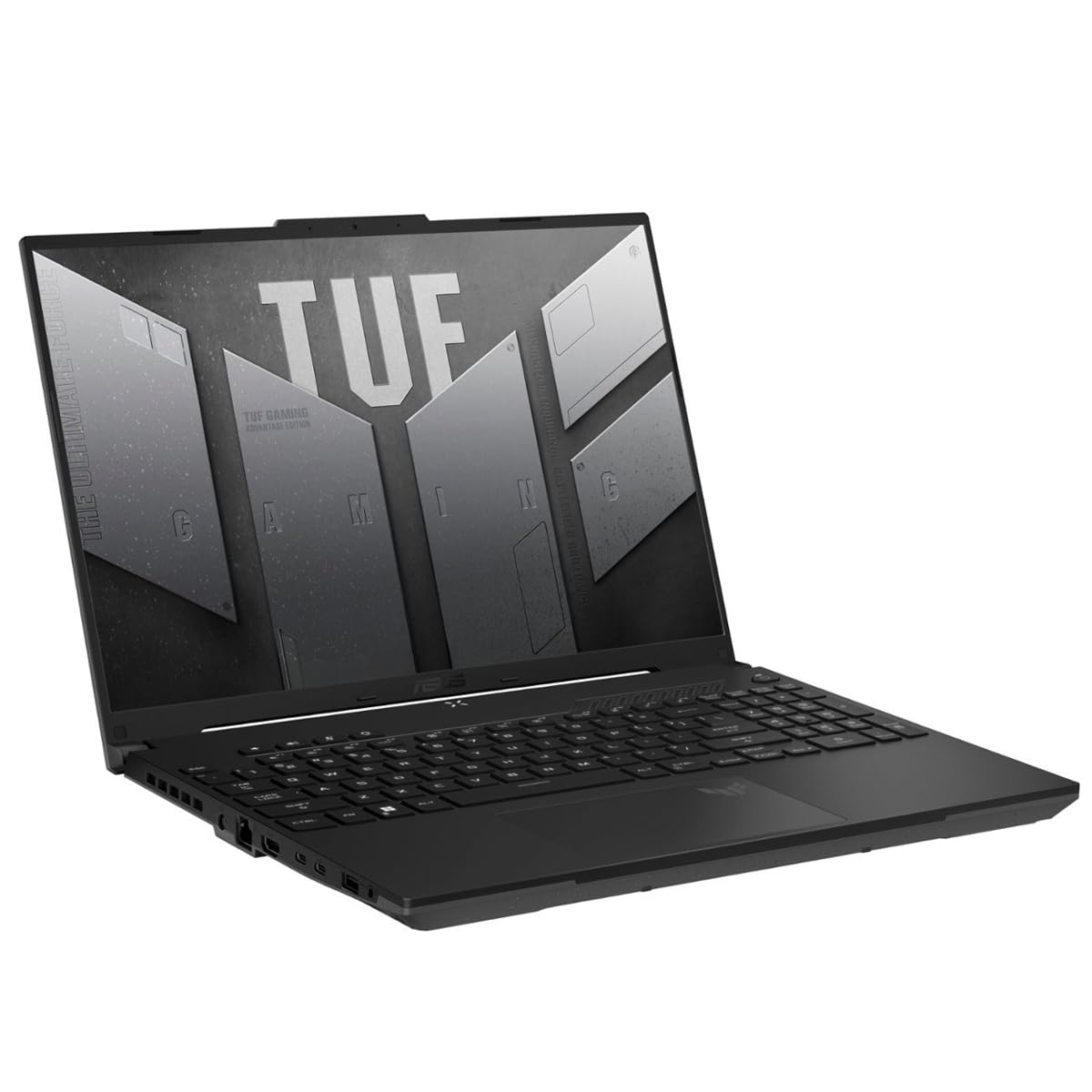 ASUS TUF A16 Gaming Laptop, 16" WUXGA 165Hz Display, AMD 8-Cores Ryzen 7 7735HS, AMD Radeon RX7700S, 16GB DDR5, 2TB PCIe 4.0, Backlit KB, WiFi 6, BT, USB-C, RJ45, US Version KB, PDG HDMI, Win 11 Pro