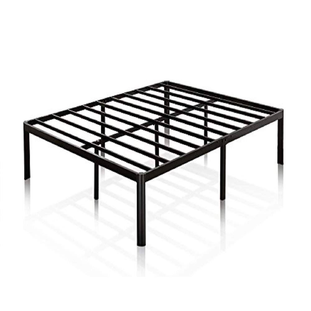 Zinus Full Bed Frame - Yelena 14 inch Metal Bed Frame with Steel Slat Support - Heavy-Duty Support, Easy Assembly, No Box Spring Needed - Platform Bed Frame with Underbed Storage Space, Full Size