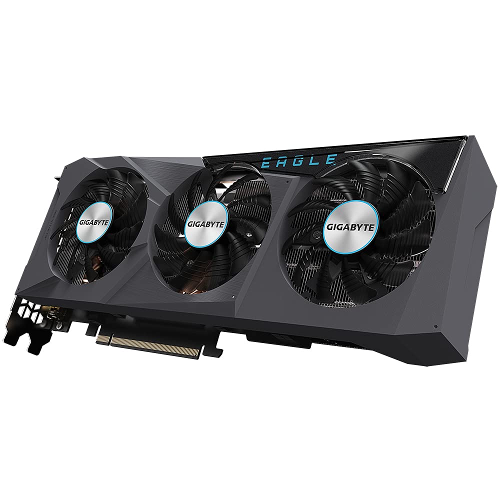 Gigabyte GeForce RTX 3070 Ti Eagle OC 8G Graphics Card, WINDFORCE 3X Cooling System, 8GB 256-bit GDDR6X, GV-N307TEAGLE OC-8GD Video Card