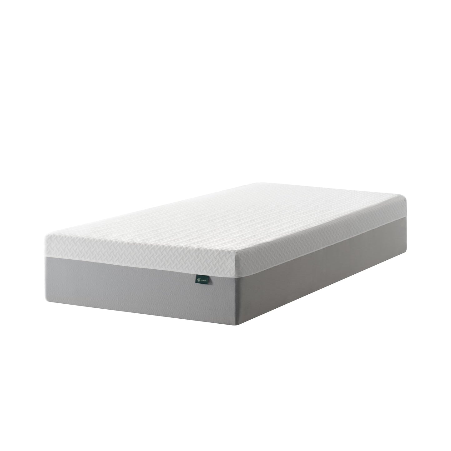 ZINUS 12 Inch Green Tea Essential Memory Foam Mattress [New Version], Twin, Fiberglass Free, Medium Feel, Breathable Airflow Memory Foam, Certified Safe Foams & Fabric, Mattress in A Box White 12" Green Tea New Small Box