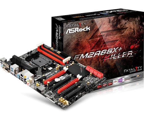 ASRock FATAL1TY FM2A88X+ KILLER Socket FM2+/ AMD A88X/ DDR3/ Quad CrossFireX/ SATA3&USB3.0/ A&GbE/ ATX Motherboard