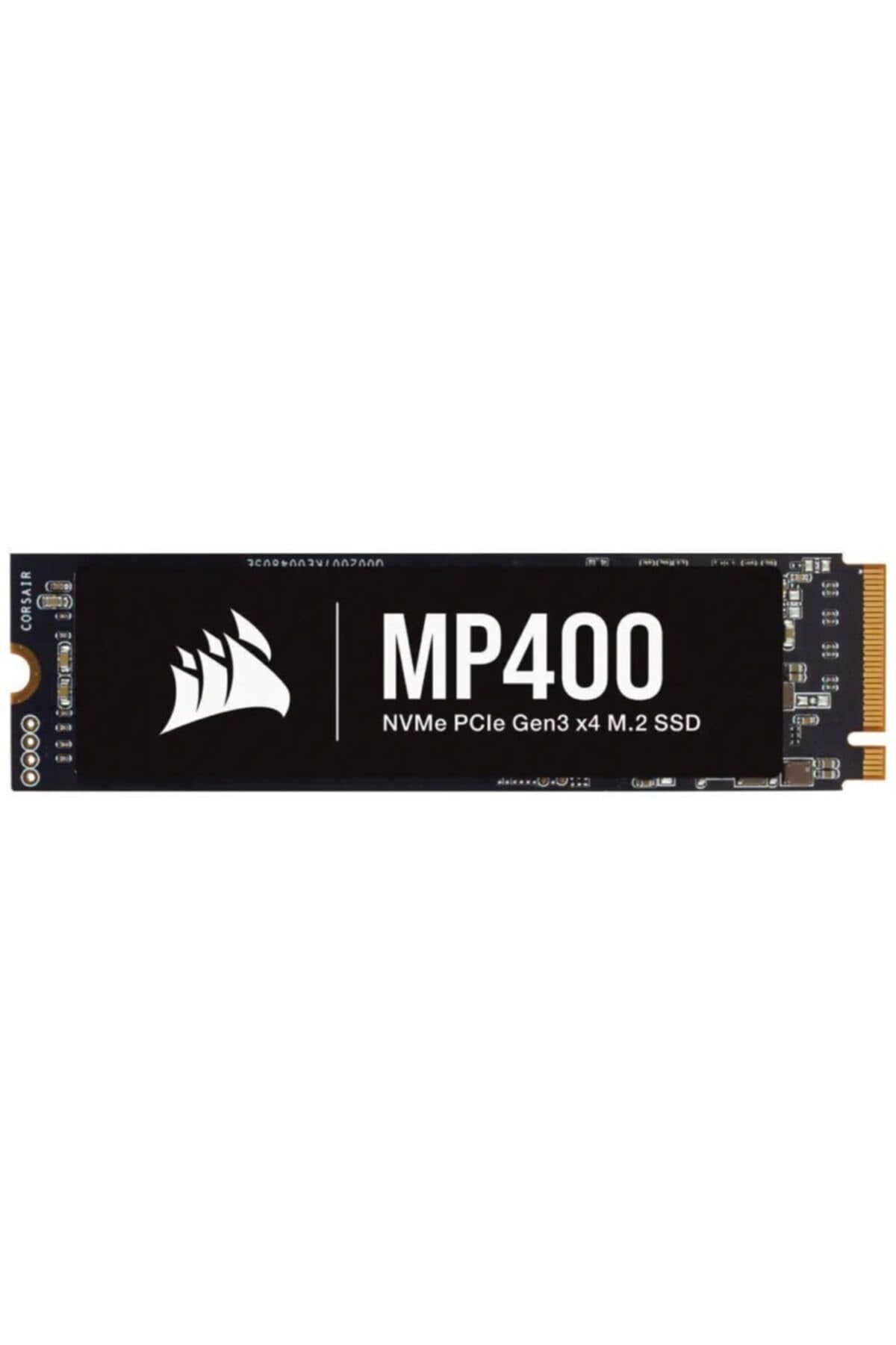 Corsair MP400 2TB M.2 NVMe PCIe x4 Gen3 SSD (Sequential Read Speeds of up to 3,480 MB/s, Write Speeds of up to 3,000 MB/s, High-Density 3D QLC NAND) Black MP400 (Gen3)