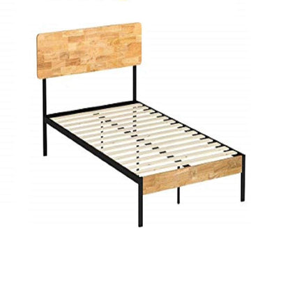 ZINUS Olivia Metal and Wood Platform Bed Frame / No Box Spring Needed / Wood Slat Support / Easy Assembly, Full