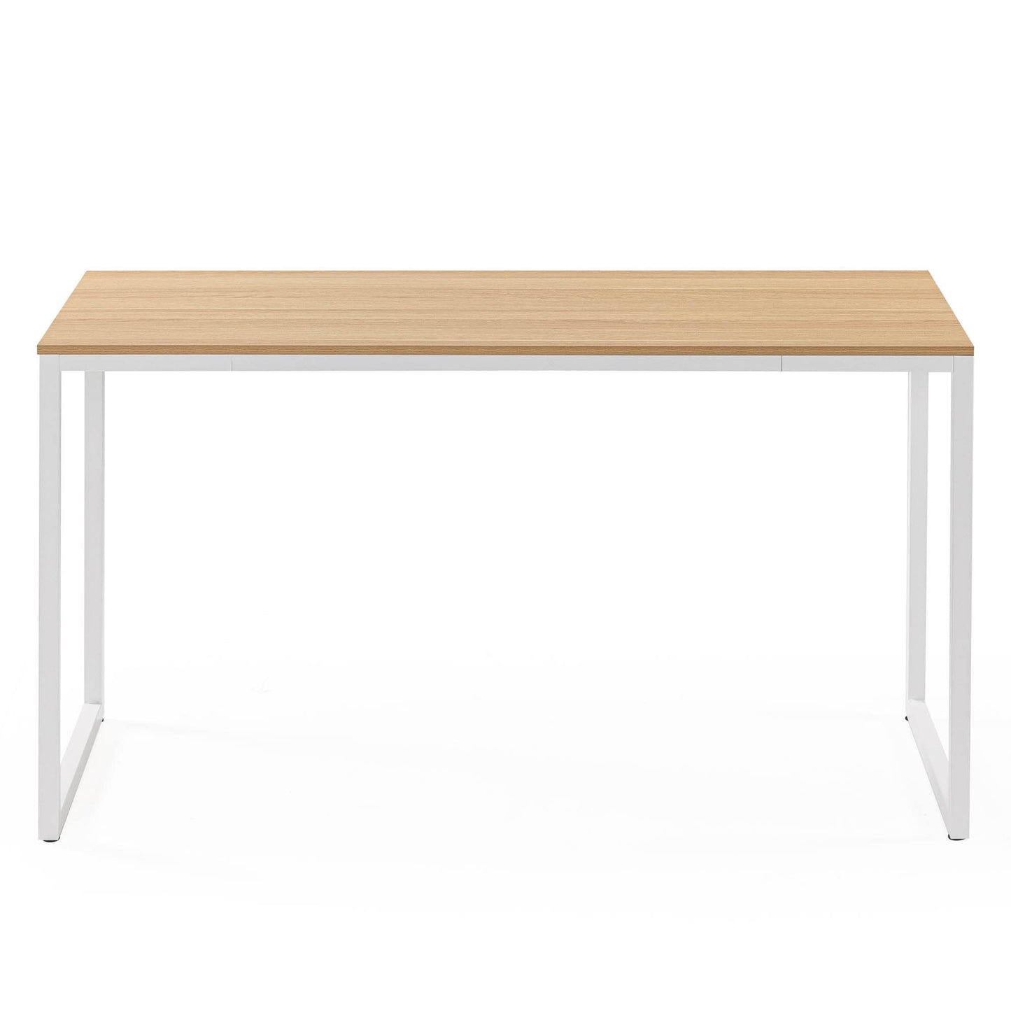 Zinus Modern Studio Collection Soho Rectangular Dining Table / Table Only / Office Desk / Computer Table, White 55 Inch