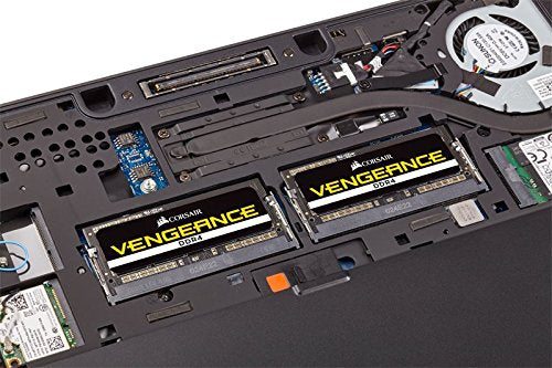 Corsair Vengeance Performance SODIMM Memory 32GB (2x16GB) DDR4 2933MHz CL19 Unbuffered for 8th Generation or Newer Intel Core™ i7, and AMD Ryzen 4000 Series Notebooks