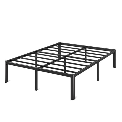 Zinus King Bed Frame – Van 16 Inch Bed Frame with Steel Slat Support, Heavy Duty Metal Construction, Easy Assembly, No Box Spring Needed – Platform Bed Frame with Underbed Storage, 5-Year Warranty Contemporary New Small Box