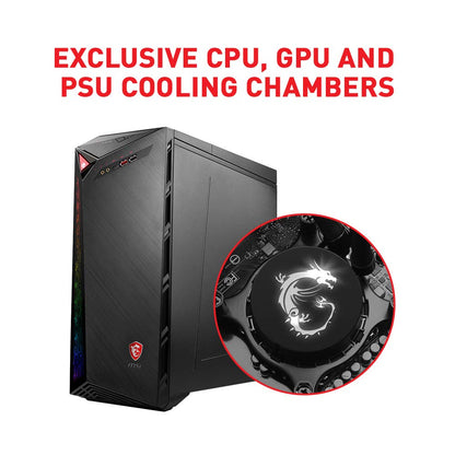 MSI Infinite X Plus 9SF-270US Enthusiast Gaming Desktop GeForce RTX 2080 Ti 11G Intel Core i9-9900K 32GB 512GB SSD + 2TB HDD Windows 10 Pro VR Ready + KB and Mouse RTX 2080 Ti 11G | i9-9900K | 512GB+2TB