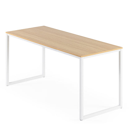 Zinus Modern Studio Collection Soho Rectangular Dining Table/Table Only/Office Desk/Computer Table, White