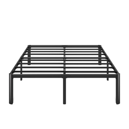 Zinus King Bed Frame – Van 16 Inch Bed Frame with Steel Slat Support, Heavy Duty Metal Construction, Easy Assembly, No Box Spring Needed – Platform Bed Frame with Underbed Storage, 5-Year Warranty Contemporary New Small Box