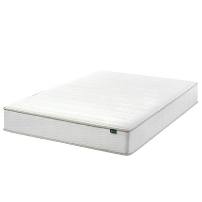 ZINUS 10 Inch Foam and Spring Hybrid Mattress [New Version], Full, Fiberglass Free, Medium Firmness, Durable Support, Certified Safe Foams & Fabric, Mattress in A Box White 10" New Small Box