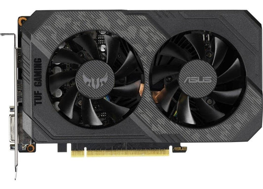 ASUS TUF Gaming GeForce GTX 1660Ti Overclocked 6GB Dual-Fan Edition HDMI DP DVI Gaming Graphics Card (TUF-GTX1660TI-O6G-Gaming)