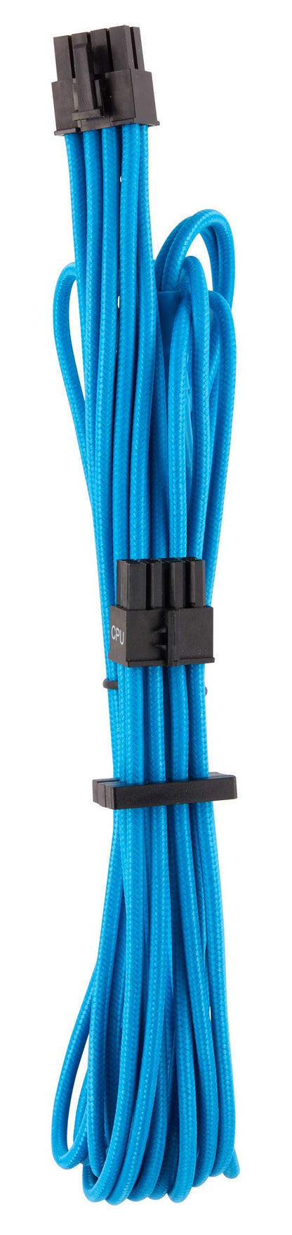 CORSAIR Premium Individually Sleeved PSU Cables Starter Kit – Blue, 2 Yr Warranty, for Corsair PSUs