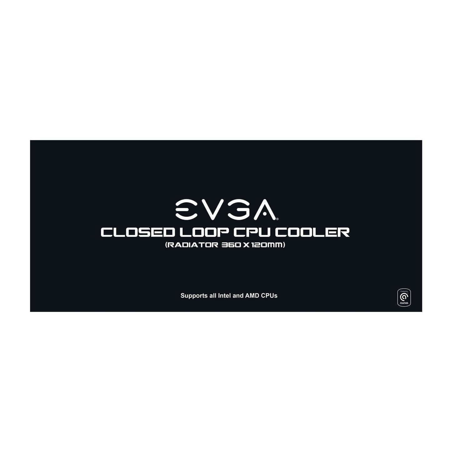 EVGA CLC 360mm All-in-one RGB LED CPU Liquid Cooler, 3X FX12 120mm PWM Fans, Intel, AMD, 5 Yr Warranty, 400-Hy-CL36-V1 CL36