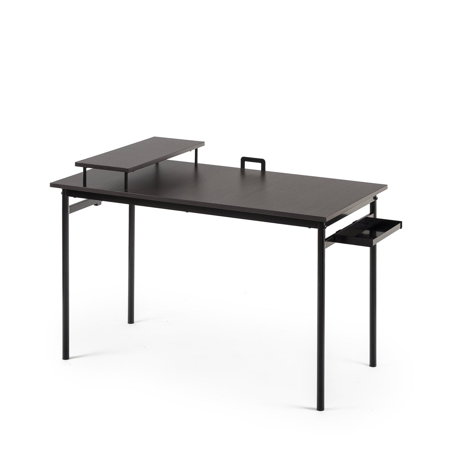 Zinus OLB-DS-PS47 Port Computer Desk / Workstation in Espresso, Small Modern