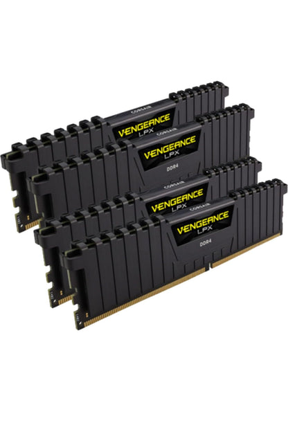 CORSAIR Vengeance LPX 32GB (4x8GB) DDR4 3600 (PC4-28800) C16 1.35V Desktop Memory - Black