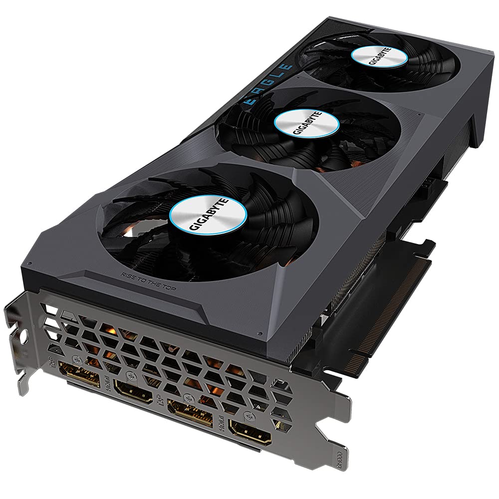 Gigabyte GeForce RTX 3070 Ti Eagle OC 8G Graphics Card, WINDFORCE 3X Cooling System, 8GB 256-bit GDDR6X, GV-N307TEAGLE OC-8GD Video Card