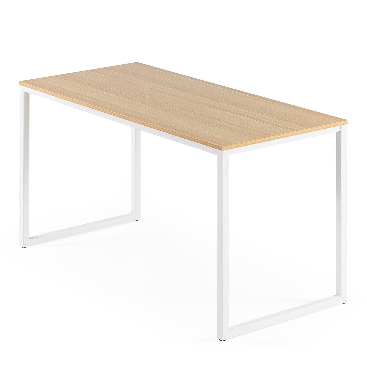 Zinus Modern Studio Collection Soho Rectangular Dining Table / Table Only / Office Desk / Computer Table, White 55 Inch