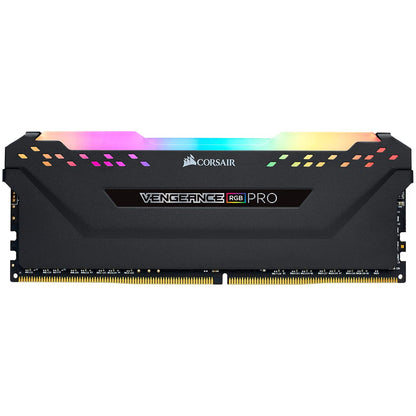 Corsair Vengeance RGB Pro 64GB (4x16GB) DDR4 3000 (PC4-24000) C16 Desktop Memory – Black