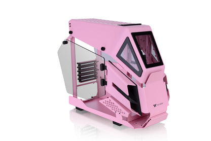 Thermaltake AH T200 Pink Helicopter Styled Open Frame Tempered Glass Swing Door USB3.1 (Gen.2) Type-C m-ATX Micro Case CA-1R4-00SAWN-00