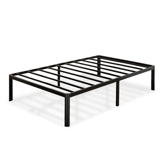 ZINUS Van 16 Inch Metal Platform Bed Frame / Steel Slat Support / No Box Spring Needed / Easy Assembly, Twin Modern Original Big Box