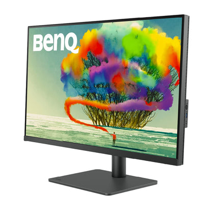 BenQ PD3200U PD Series 32-Inch Screen, LED-Lit Monitor 14700510 ,Black 32 Inch sRGB | IPS | 4K Professional Factory Calibrated | Height Adjustable | Pantone Validated