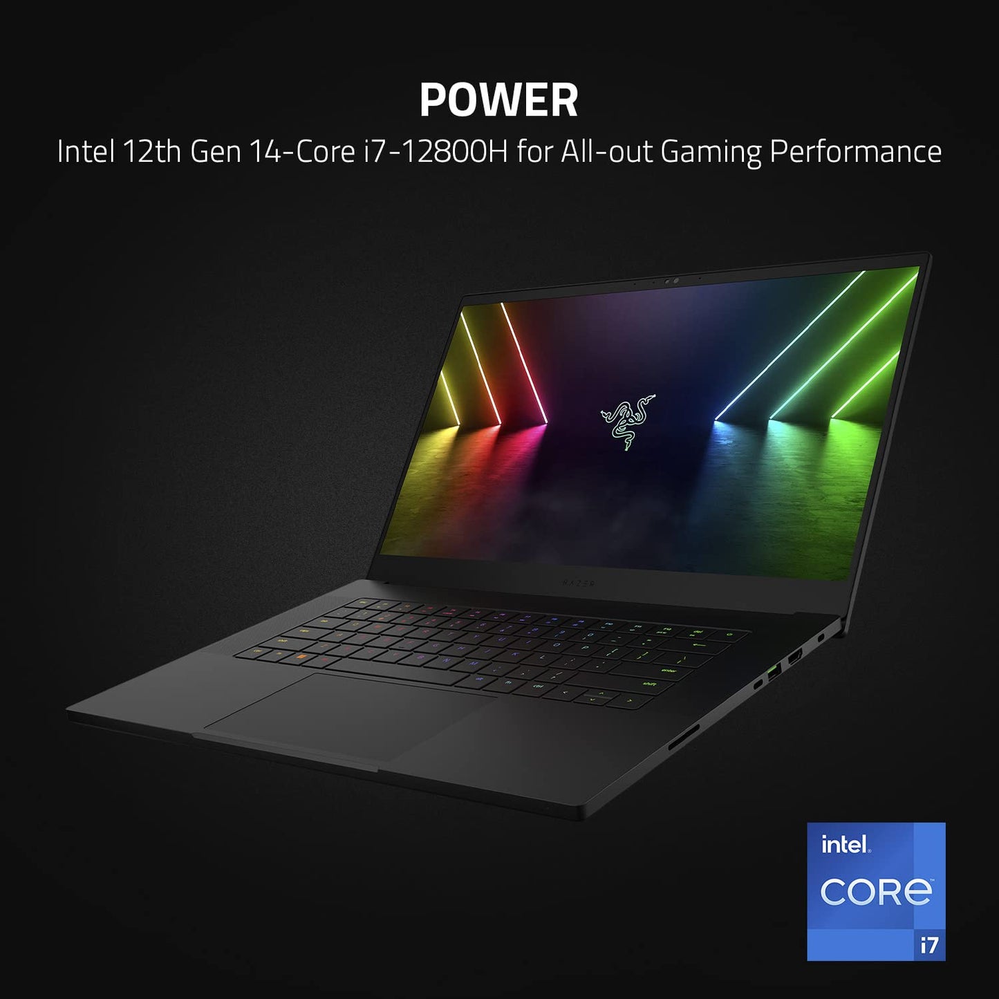 Razer Blade 15 Gaming Laptop: NVIDIA GeForce RTX 3070 Ti - 12th Gen Intel 14-Core i7 CPU - 15.6” QHD 240Hz - 16GB DDR5 RAM - 1TB PCIe SSD - Windows 11 - CNC Aluminum - Chroma RGB - Thunderbolt 4 Intel 12th Gen 16 GB 1 TB