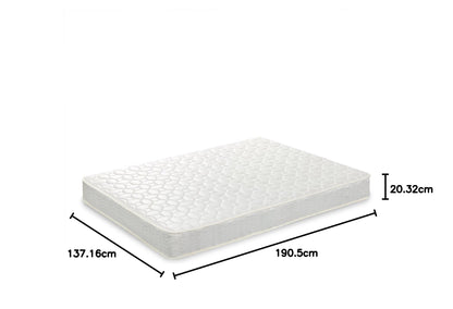 Zinus Classic 8 Inch Tight Top Pocketed Spring Mattress, Pressure Relieving Comfort Foam and iCoil Pocketed Springs, CertiPUR-US Certified, Full Size