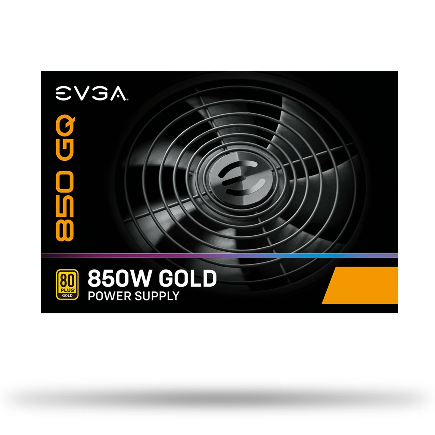 EVGA 850 GQ, 80+ GOLD 850W, Semi Modular, EVGA ECO Mode, 5 Year Warranty, Power Supply 210-GQ-0850-V1