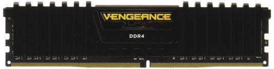 Corsair CMK32GX4M4A2666C16 Vengeance LPX 32GB (4 x 8GB) DDR4 DRAM 2666MHz (PC4-21300) C16 memory kit for DDR4 Systems