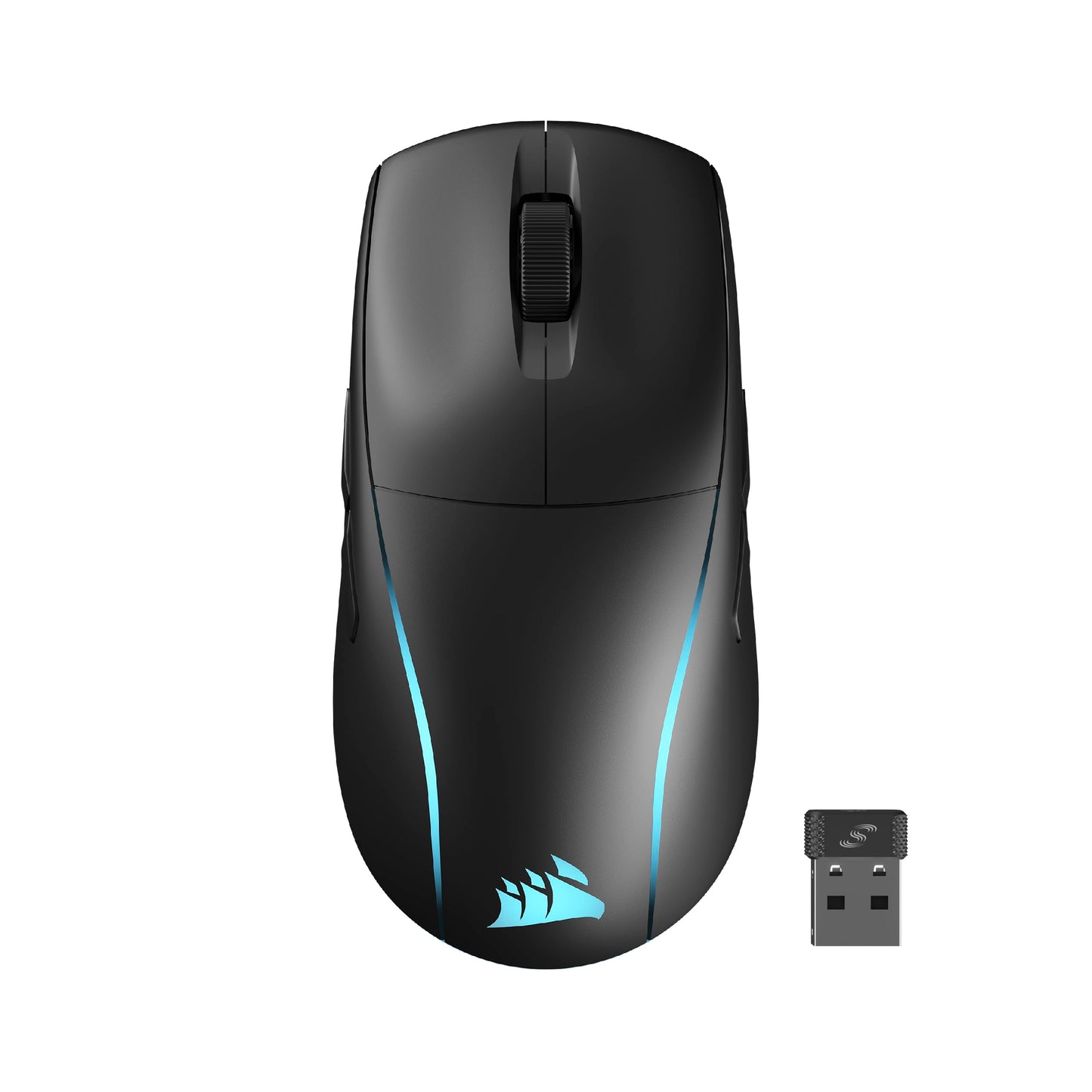 Corsair M75 Wireless RGB Lightweight FPS Gaming Mouse – 26,000 DPI – Swappable Side Buttons – iCUE Compatible – PC – Black Wireless Mouse