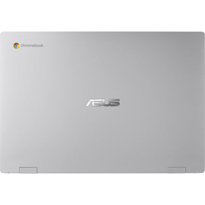 ASUS Chromebook CX1, 15.6" Full HD NanoEdge Display, Intel Celeron N4500 Processor, 64GB eMMC Storage, 8GB RAM, Chrome OS, Transparent Silver, CX1500CKA-DH01-CB