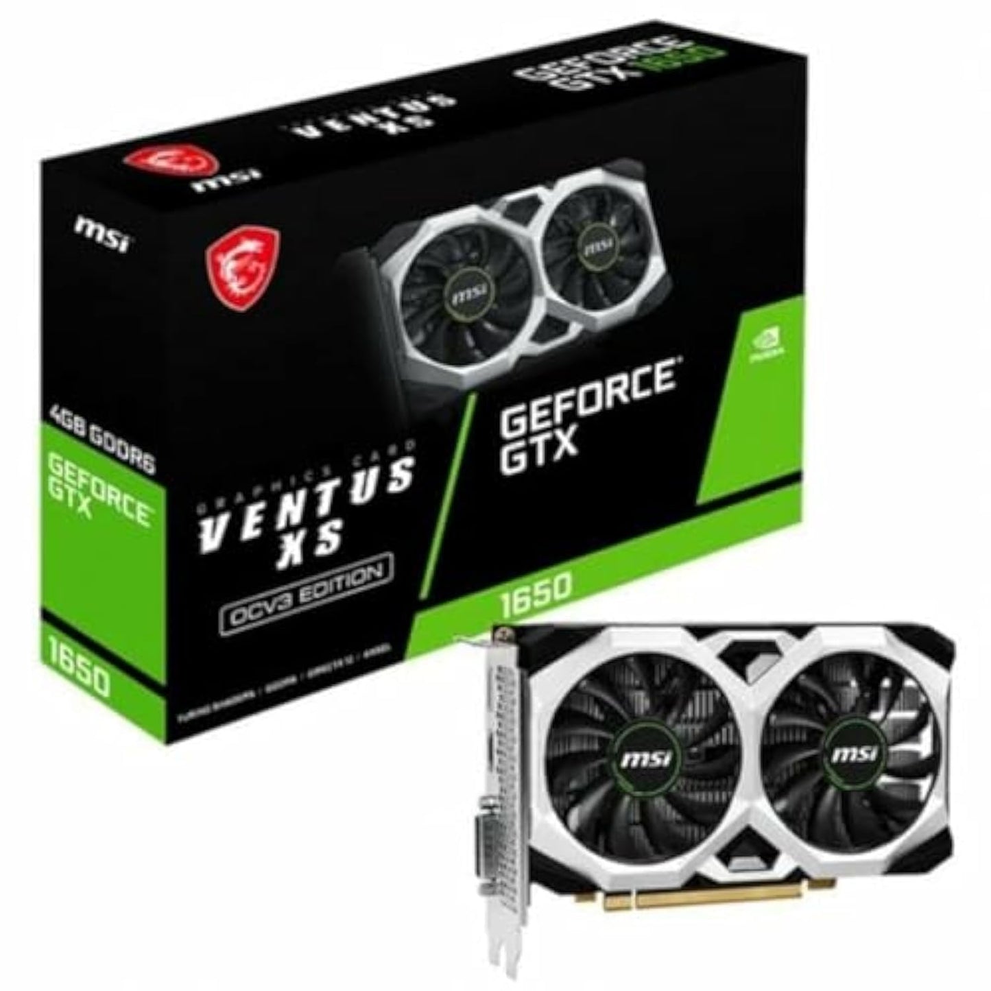 MSI GeForce GTX 1650 D6 Ventus XS OCV3