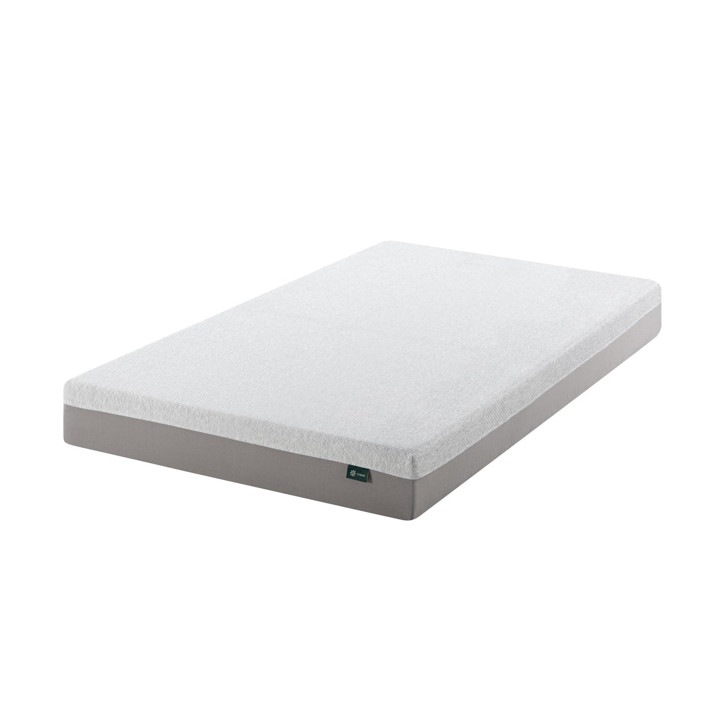 ZINUS 6 Inch Ultima Memory Foam Mattress [New Version], Twin, Fiberglass Free, Medium Firm Feel, Breathable Airflow Memory Foam, Certified Safe Foams & Fabric, Mattress in A Box White Smooth Comfort (New Small Box)