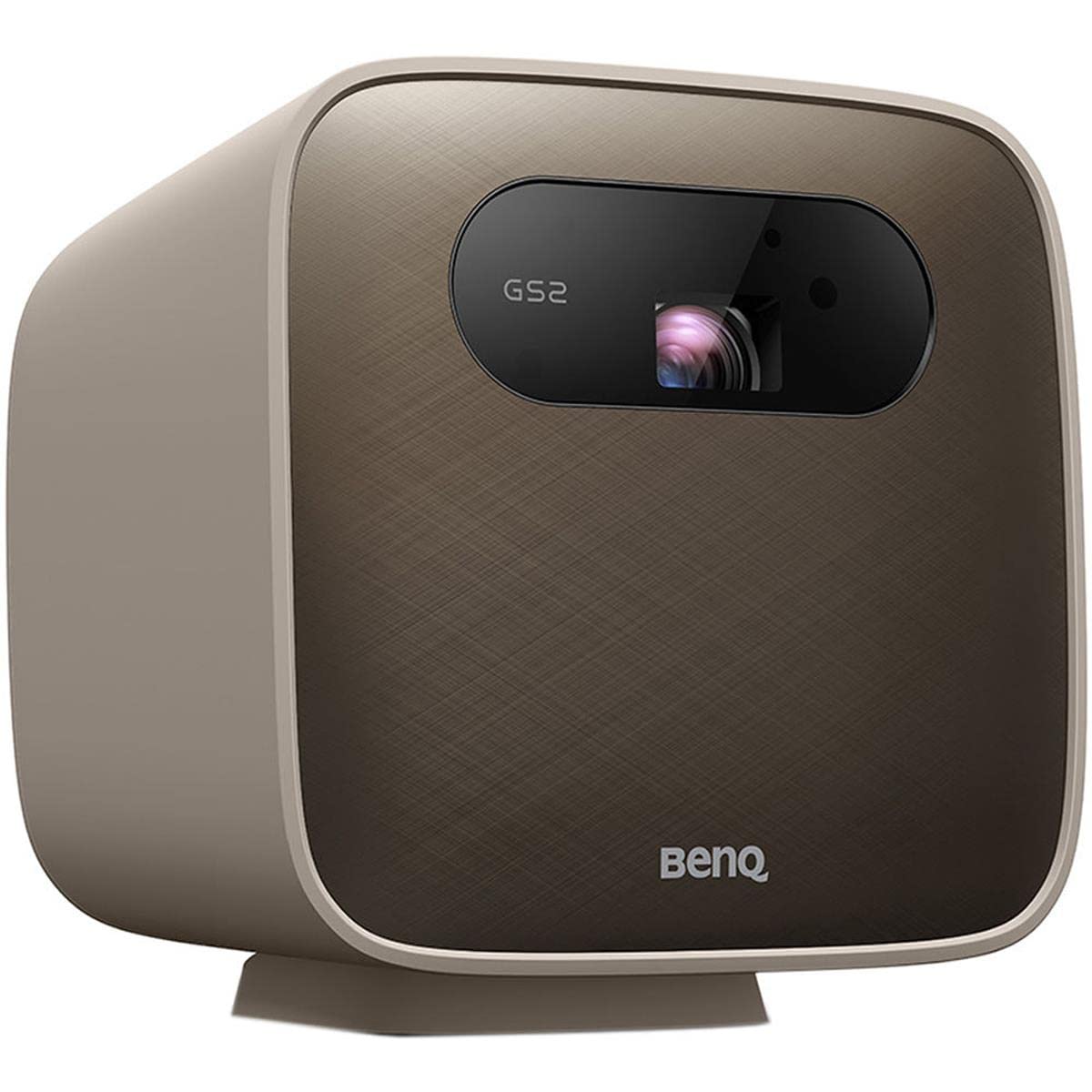 BenQ GS2 Wireless Portable Movie Projector for Outdoor Use | IPX2 Splash & Drop Resistant | Google Cast & Airplay | Bluetooth Speaker | WiFi | Smart TV App | HDMI | USB-C