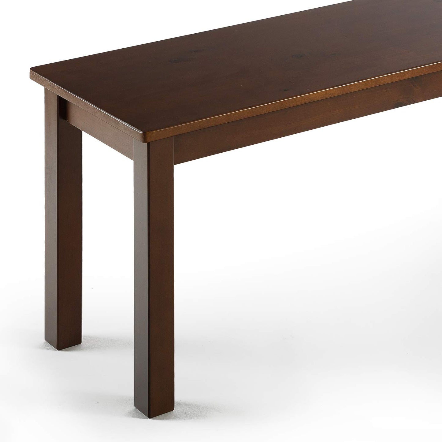 Zinus OLB-DTB-A29 Espresso Wood Bench, Brown Bench Only